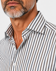 Camicia a RIGHE cotone Regular