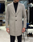 Cappotto Spigato mono petto