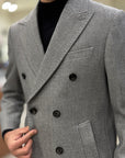 Cappotto Spigato doppio petto