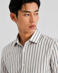 Camicia a RIGHE cotone Regular