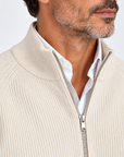 Maglia Zip a Coste SEINSE 3389