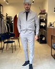 Giubbino GRISA con zip e collo