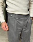 Patrick & Sons - Pantalone FLANELLA Rigato