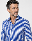 Camicia a RIGHE cotone Regular