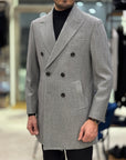 Cappotto Spigato doppio petto