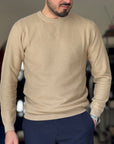 Maglia Punto Riso Girocollo