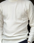 Maglia Punto Riso Girocollo