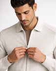 Maglia Zip in cotone Hamaki