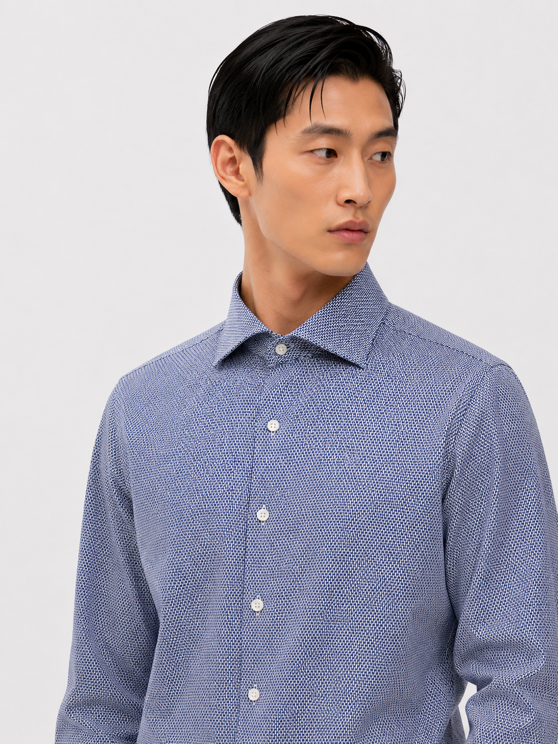 Camicia MICROTRAMA cotone