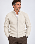 Maglia Zip a Coste SEINSE 3389
