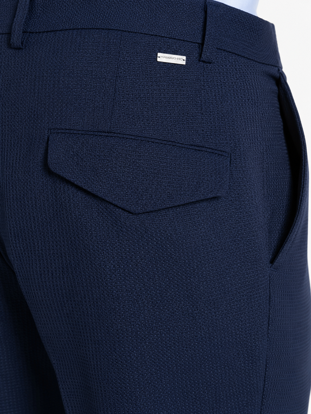 Pantalone SeerSucker con pence