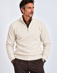 Maglia Zip a coste SEINSE 3388