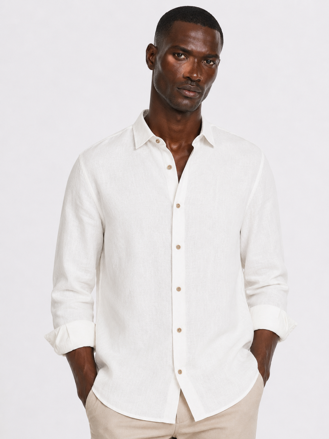 Camicia Lino e Cotone HAMAKI