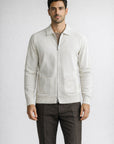 Maglia Zip in cotone Hamaki