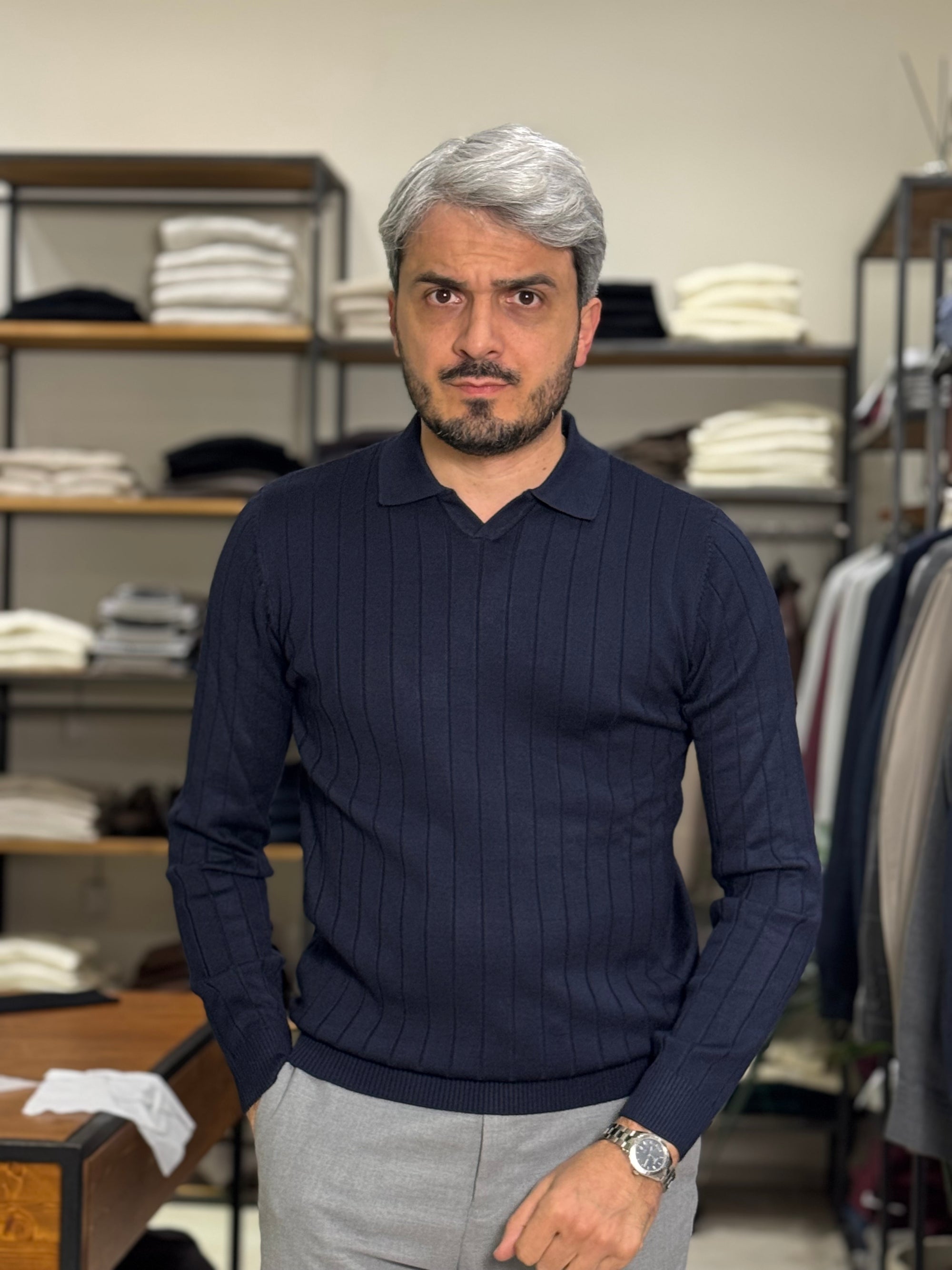 Polo a coste HAMAKI 3171