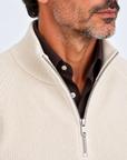 Maglia Zip a coste SEINSE 3388