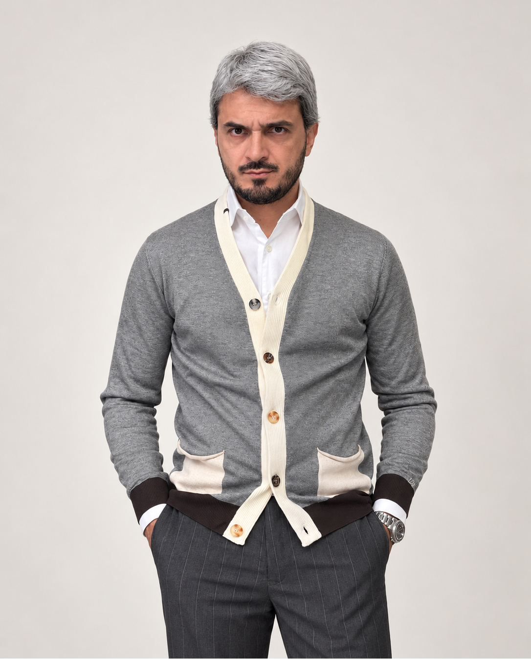 Cardigan Bicolore SEINSE 3451