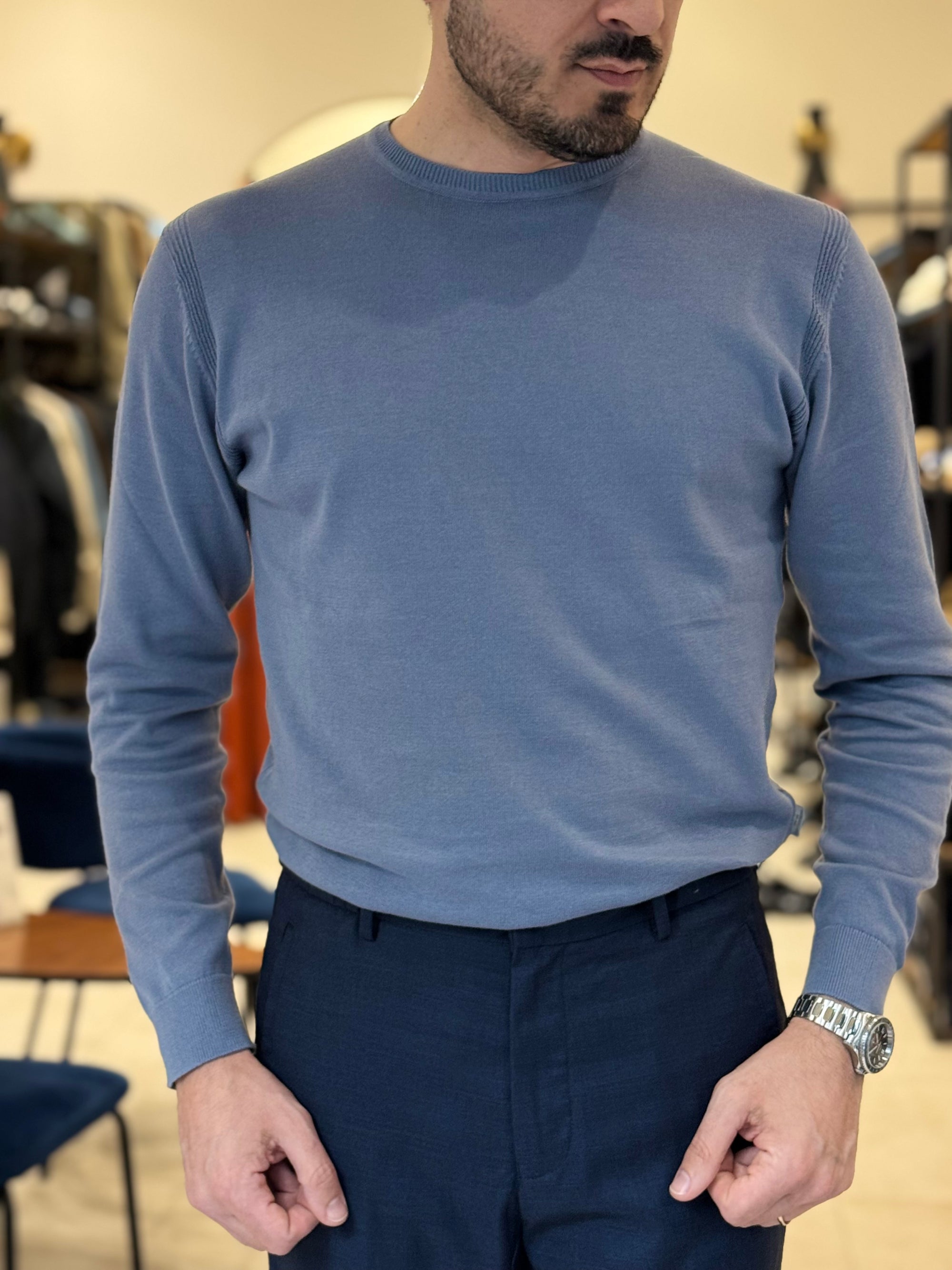 Maglia Girocollo 100% Cotone