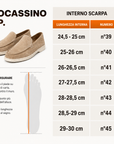 Mocassino camoscio L.P.