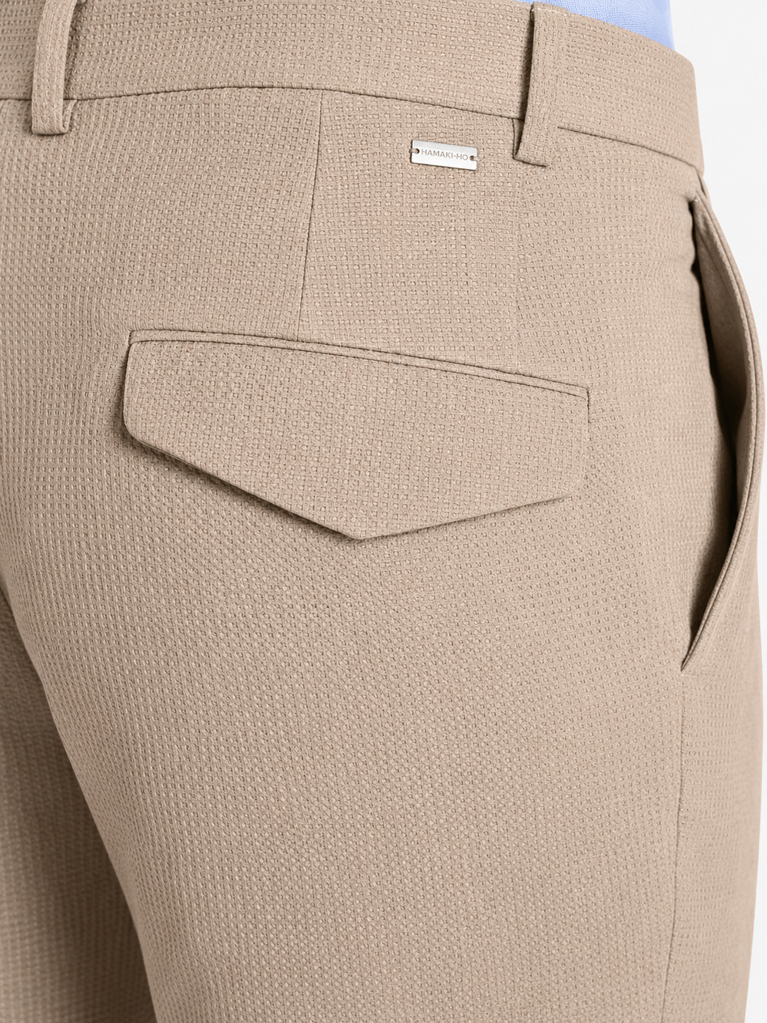 Pantalone SeerSucker con pence