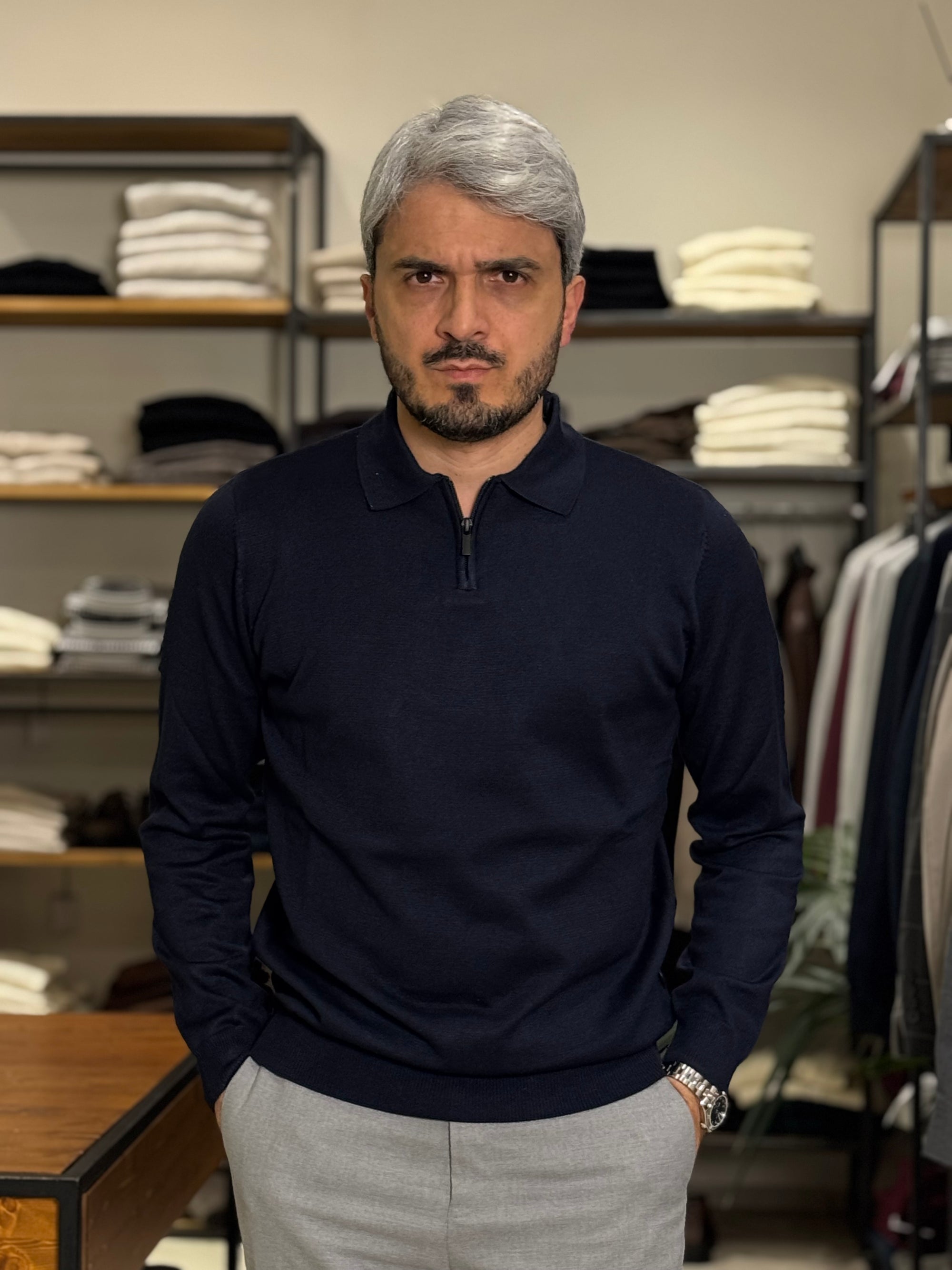 Polo Zip HAMAKI 3194