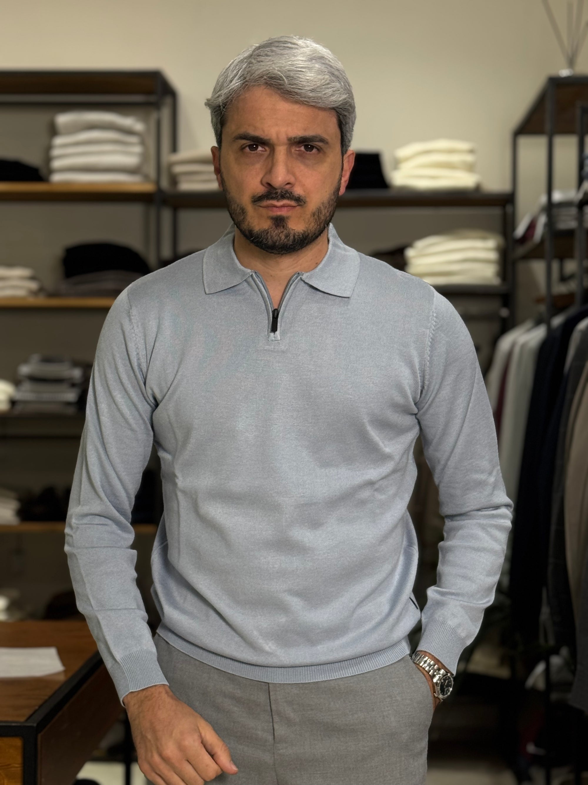 Polo Zip HAMAKI 3194