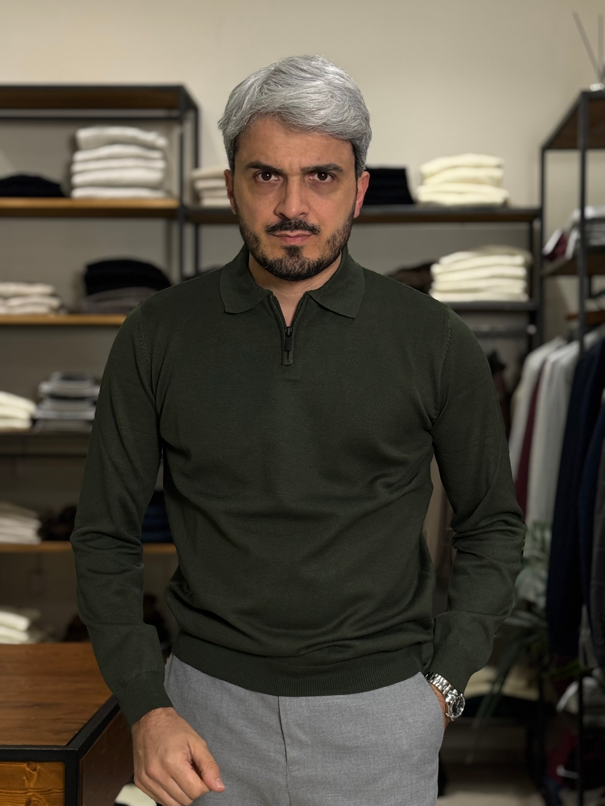Polo Zip HAMAKI 3194