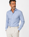 Camicia a RIGHE cotone Regular