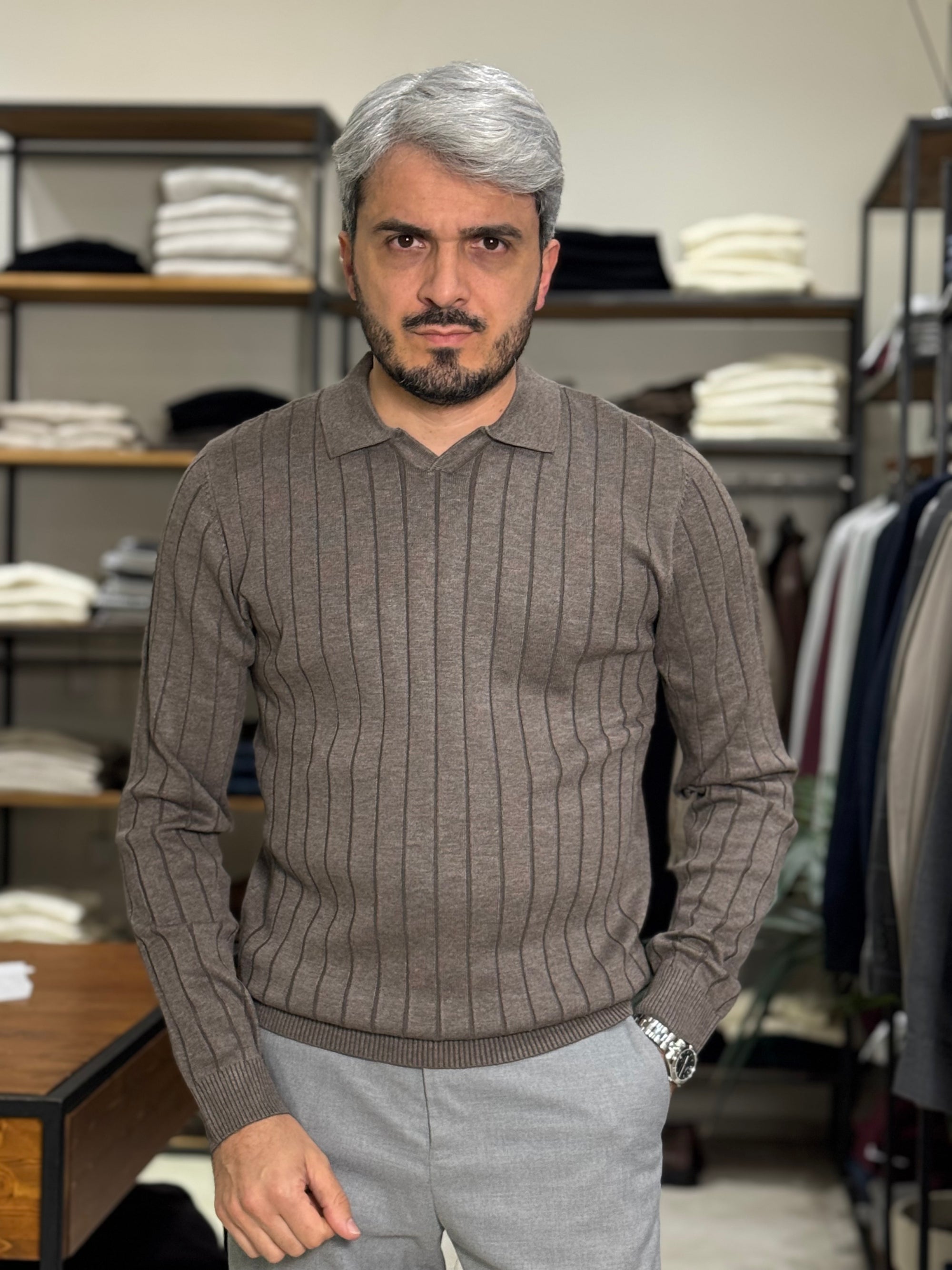 Polo a coste HAMAKI 3171