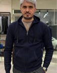 Maglia Zip Cappuc. SEINSE 3063
