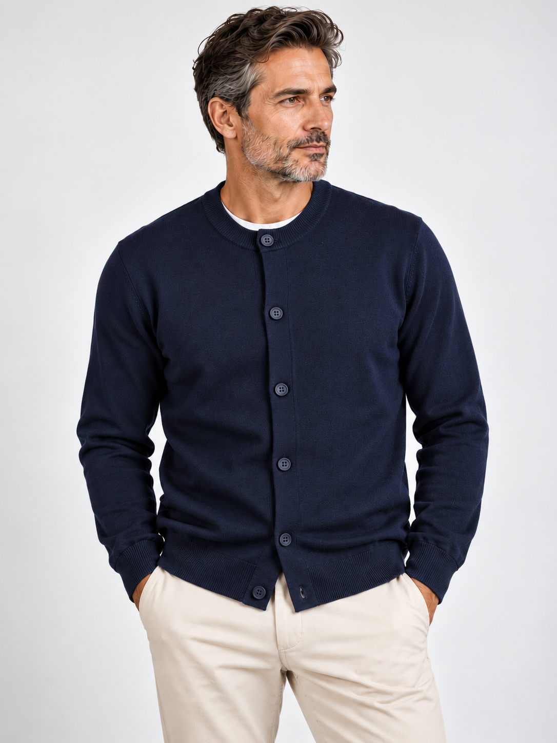 Cardigan collo Koreano SEINSE