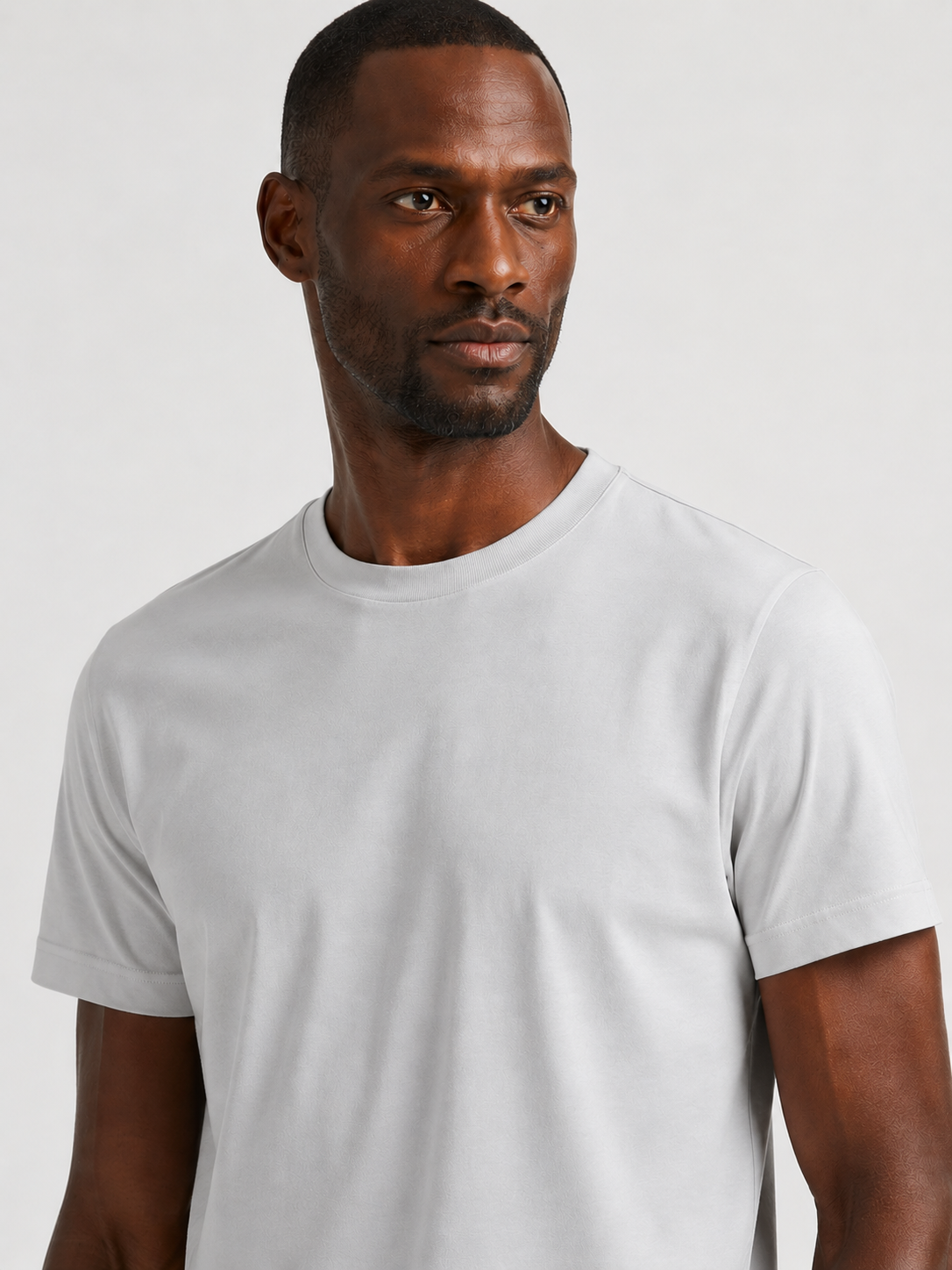 TShirt Basic in Cotone Stretch