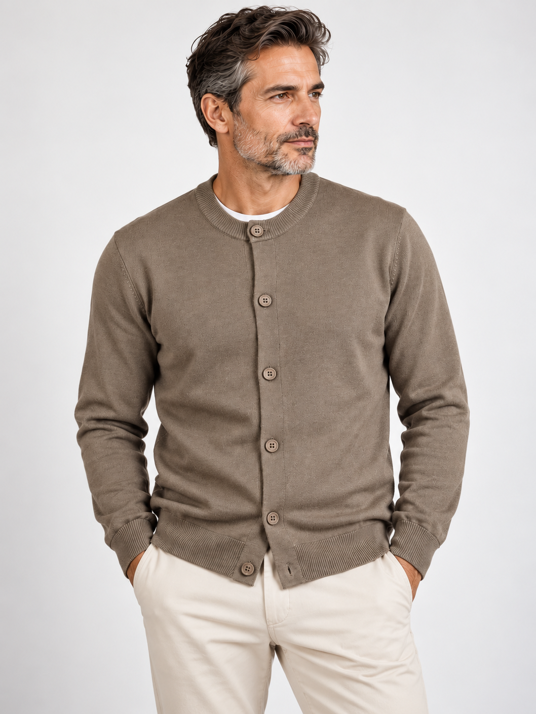 Cardigan collo Koreano SEINSE