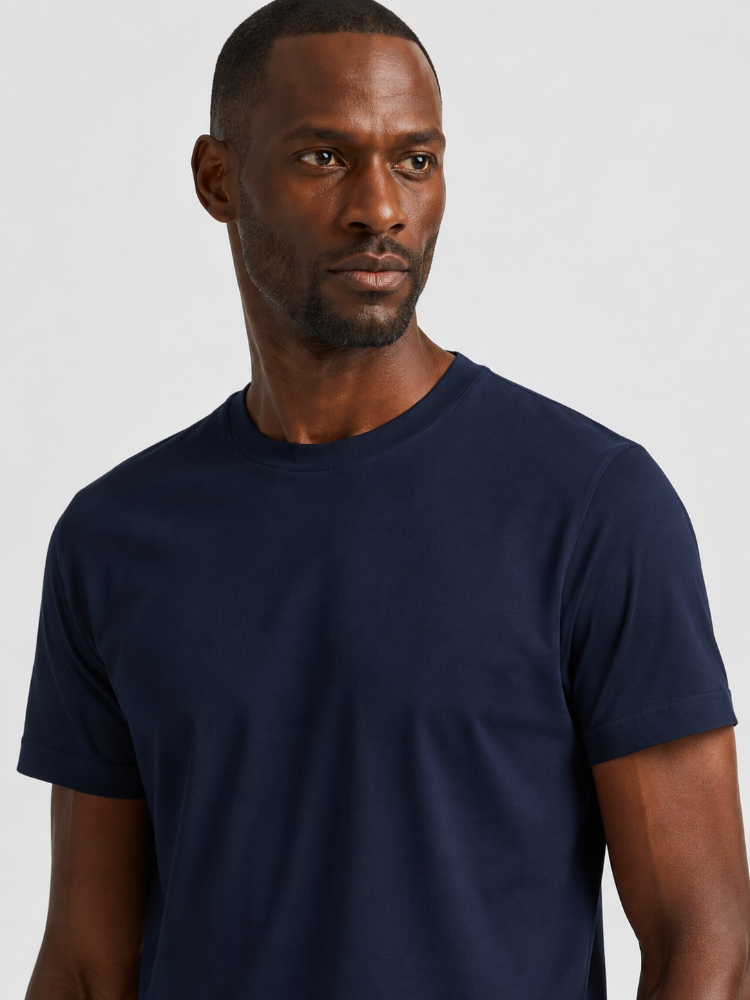 TShirt Basic in Cotone Stretch