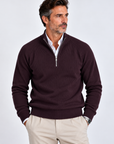 Maglia Zip a coste SEINSE 3388