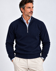 Maglia Zip a coste SEINSE 3388