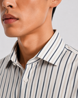 Camicia a RIGHE cotone Regular