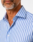 Camicia a RIGHE cotone Regular