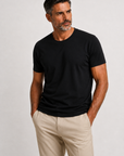 TShirt Basic in Cotone Stretch