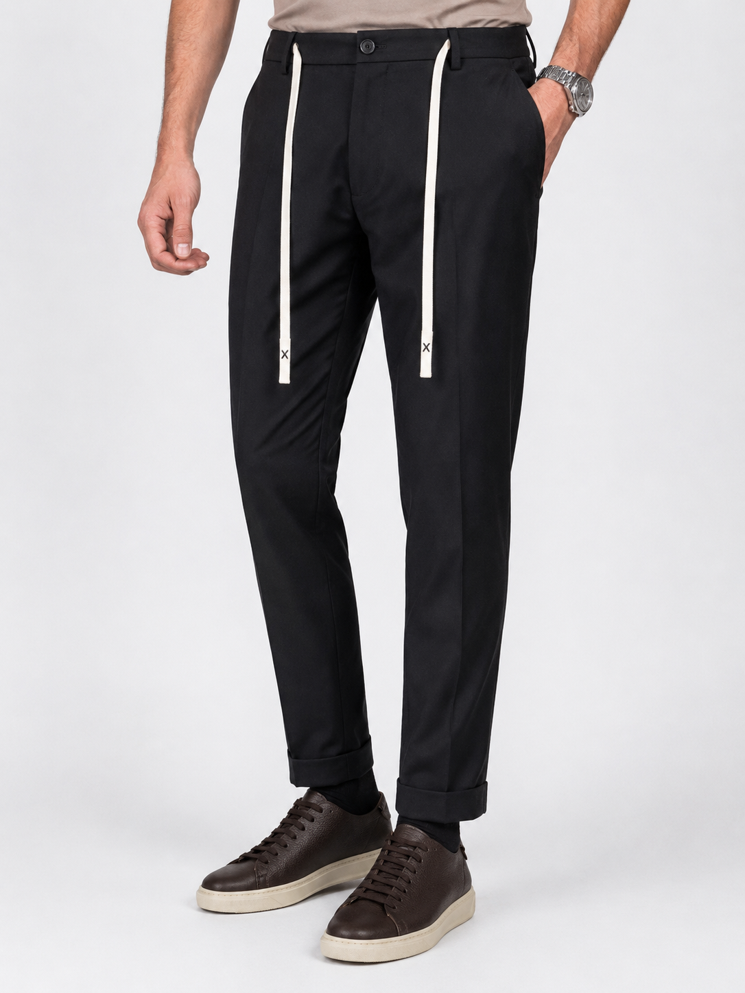 Pantaloni con elastico CARLO