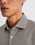 Camicia a RIGHE cotone Regular