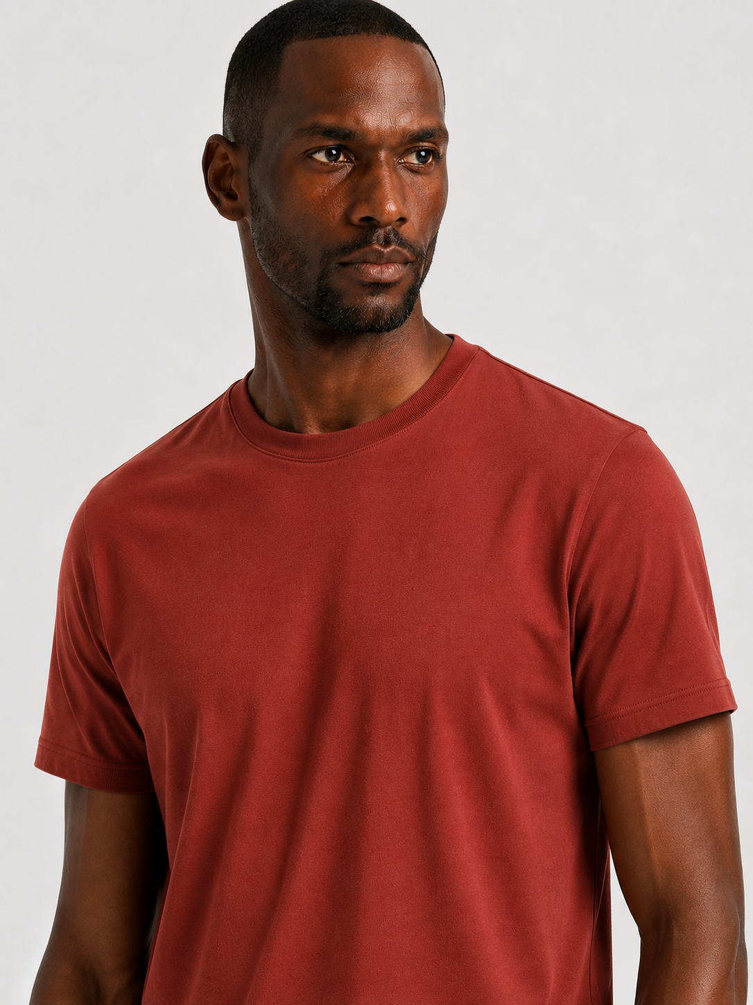 TShirt Basic in Cotone Stretch