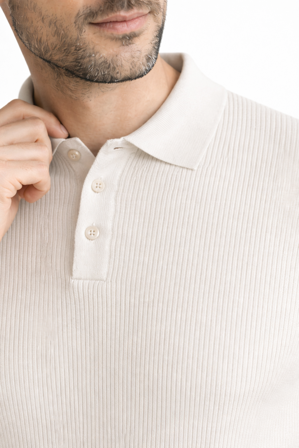 Polo Uomo a Coste 100% Cotone