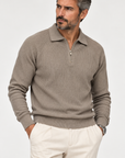 Polo a Coste e zip SEINSE 3391